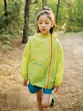 子供用 透湿性ラップファスナー紫外線対策ジャケット【軽量・速乾・UPF50+対応】（セットアップ対応）
