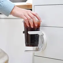 折りたたみ式カップホルダー【デスク用・穴あけ不要・ウォールマウント】