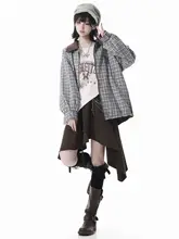 セットアップ レディース リバーシブル ジャケット ウール スカート パンツ キャラメル ミント 春 秋
