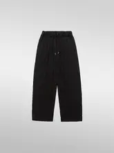 シンプルな無地のストレートカジュアルパンツ【夏用・薄手・ゆったり着用】