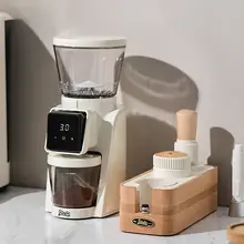 コーヒープレス用の圧粉器【恒力タイプ・収納便利・三点セット】（セットアップ対応）