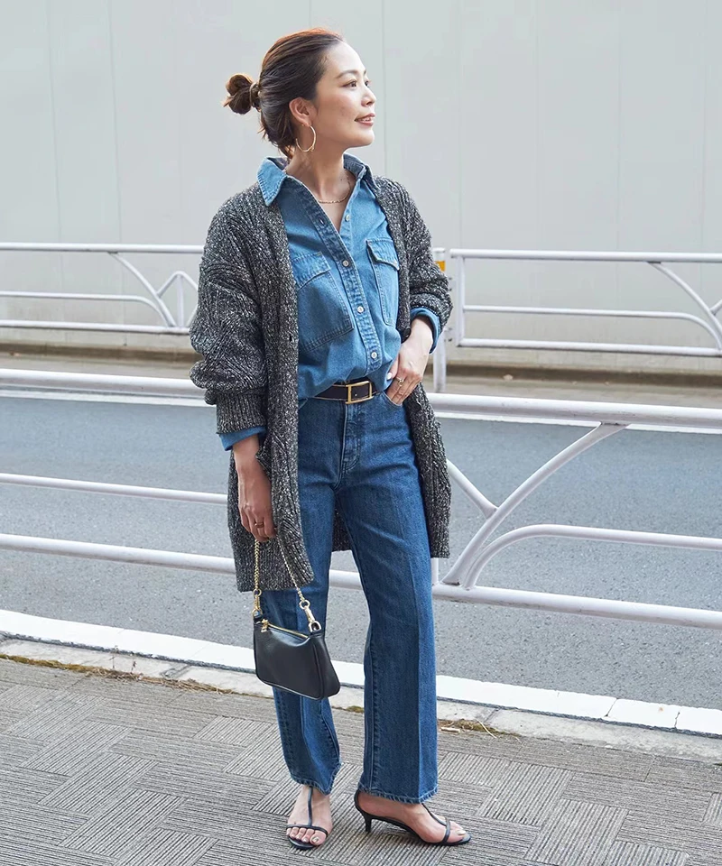 60代の秋にぴったりなロングカーディガンは、どう選ぶ？
