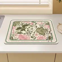 防水仕様のキッチン用デコボコデザインマット【滑り止め・吸水性・耐磨耗】