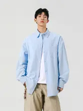 シンプルなデザインの長袖シャツ【カジュアル・メンズ・春秋用】