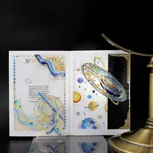 布ラグ天文クロック インターギャラクティックシリーズ 文具デコレーションテープ【ペットデザイン】