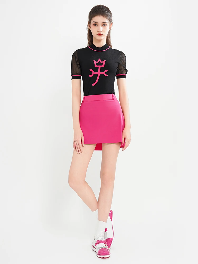 Castelbajac レディースゴルフTシャツ：夏用軽量ストレッチデザインの実用性と使い方