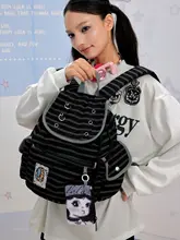 可愛い女の子用リュックサック【軽量・大容量・フラップ式】
