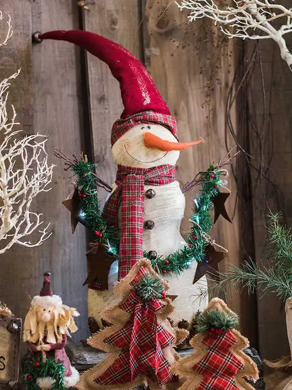 12月クリスマスに贈る「雪だるまとサンタクロース」の置物は、どう選ぶ？
