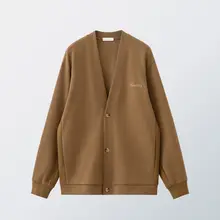 春秋用カーディガン【男性用・ニット・ゆったりとしたフィット・おしゃれ薄手外出用】
