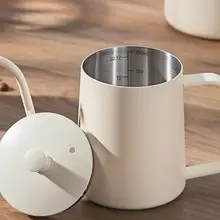 ステンレス製コーヒードリッパー【長嘴・家庭用・フィルター付き】