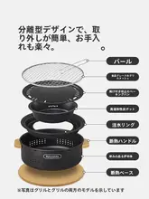 Naturehike 卓上囲炉裏 炭火コンロ セット コンパクト ポータブル 家庭用 アウトドア キャンプ 焼肉