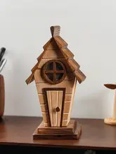 ナイトライト 木製 豚小屋 卓上インテリア 上品 おしゃれ ギフト プレゼント「oui」