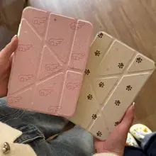 可愛いリサイクル風のフラットプラスチック製iPad保護カバー【アクリル製・リュクスデザイン・光沢感】