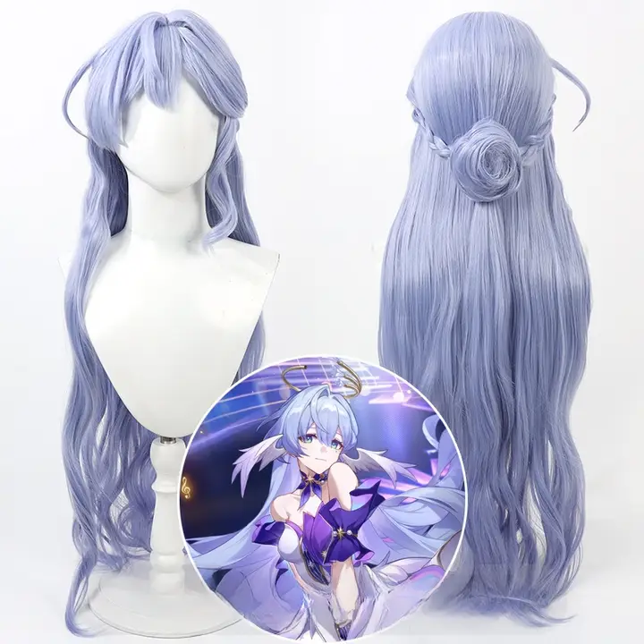 コスプレ用ウィッグ【重力反発防止・知更鳥モデル・白色】