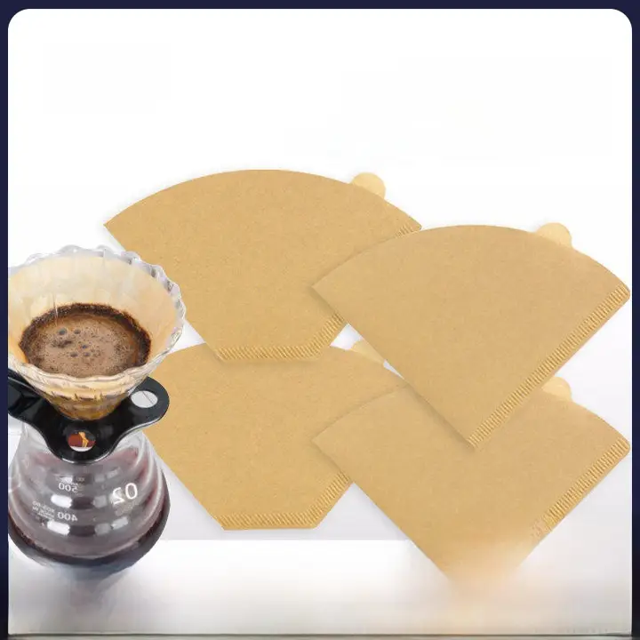 ドリップ式フィルター用コーヒーフィルター【扇形・掛け式・円錐型】