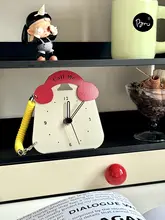 置時計 デスククロック レトロ電話 ヴィンテージ アメリカン風 かわいい インテリア 静音 学生用