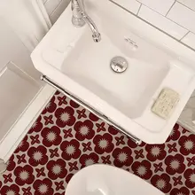 フレンチヴィンテージ風タイルリメイクシール【防水・厚手・バスルーム用】