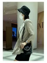 バケットバッグ レディース ミニバッグ 斜め掛け ショルダーバッグ ハンドバッグ ナイロン キャンバス チェーン カジュアル