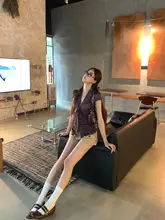夏用 レディース 半袖ドットシャツ【フレンチスタイル・ショート丈】