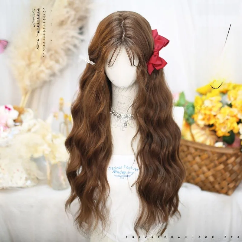 ロングヘア前髪ありで若々しさを保つには？ロリータスタイルウィッグが解決するリアルな悩み