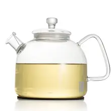 耐熱高硼硅ガラス製 大容量直火用茶器【ガスコンロ対応・フルーツ茶用】