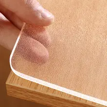 防水・防熱・防油の透明PVCテーブルマット【クリスタルボード・簡単お手入れ・人気商品】