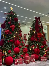 クリスマスオーナメント 布製 ボール カラフル ツリーデコレーション クリスマス インテリア 空間演出 インスタ映え