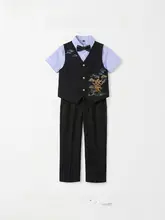 男の子用礼服【新中式デザイン・演出用・夏用】（セットアップ対応）