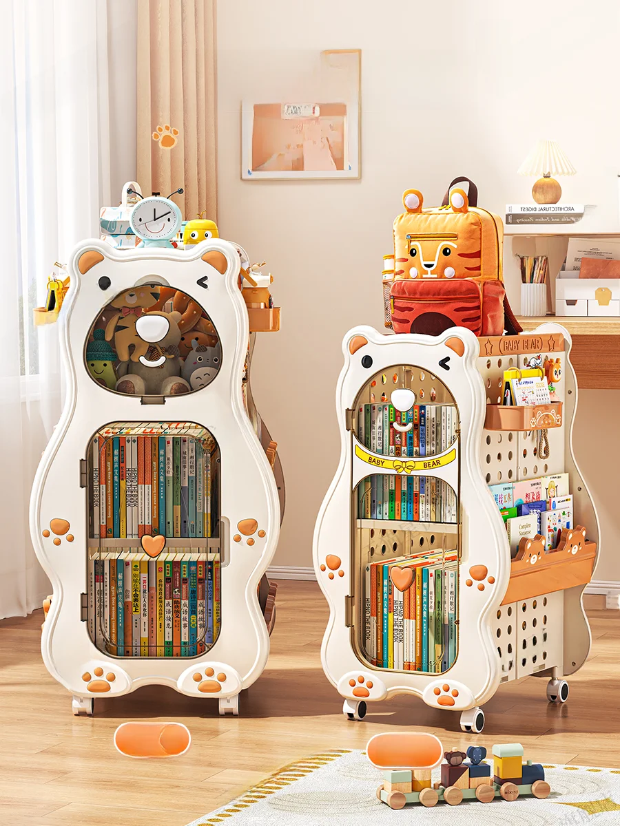 子供用移動式収納カートDF-3320：子ども部屋に最適な折りたたみ式収納の実用性と設計原理