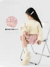 女の子用 百褶スカート【秋向け・オシャレで可愛い・ミニスカート・スクールスタイル】（セットアップ対応）