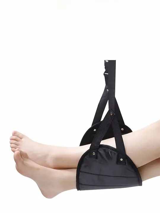 旅行用エアクッションフットレスト【長時間移動・飛行機・電車・車用】