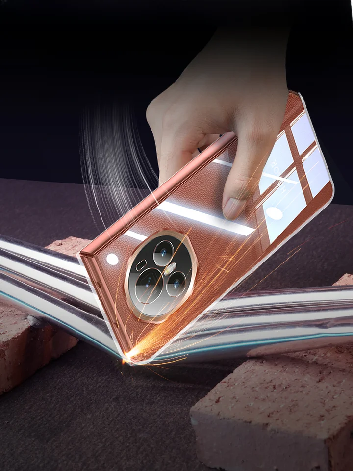 スマホケース Honor Magic V3 透明 超薄 折りたたみスクリーン 保護カバー 全面防護 シンプル