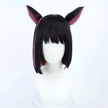 コスプレ用ウィッグ 杏山千纱風【耳付き・青色】