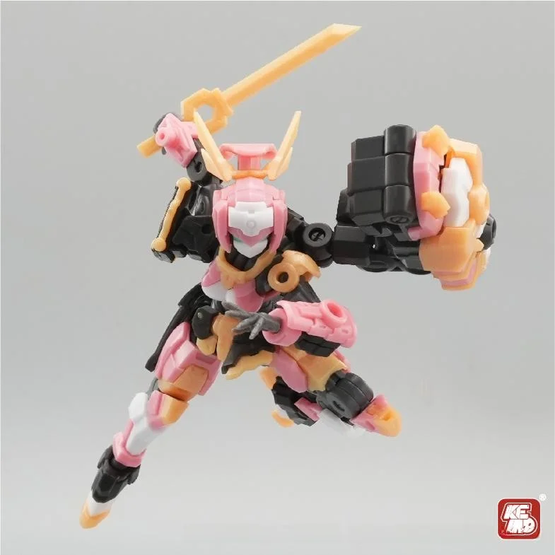 国産ロボットフィギュア「傀甲小隊・樱刃」再版：組み立て式DIYキットの実用性と完成度を検証