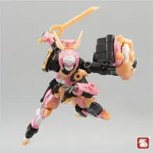 国産ロボットフィギュア【組み立て式・傀甲小隊・樱刃・再版】