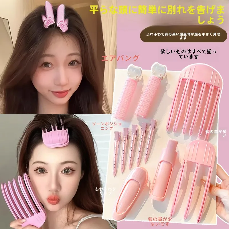 無痕のボリュームアップヘアクリップ：前髪スタイリングに最適なテクスチャーと固定力のバランス