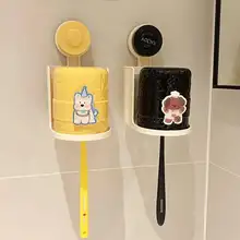 うがい杯 吸盤 壁掛け式 電動歯ブラシ 収納置き場 カップ カップル 宿舎