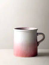 レトロデザイン 陶器製コーヒーカップ【家庭用・オフィス向け・カップル向け】