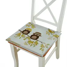 可愛いフクロウデザインの高密度海綿クッション【オフィスや学生用椅子に最適】