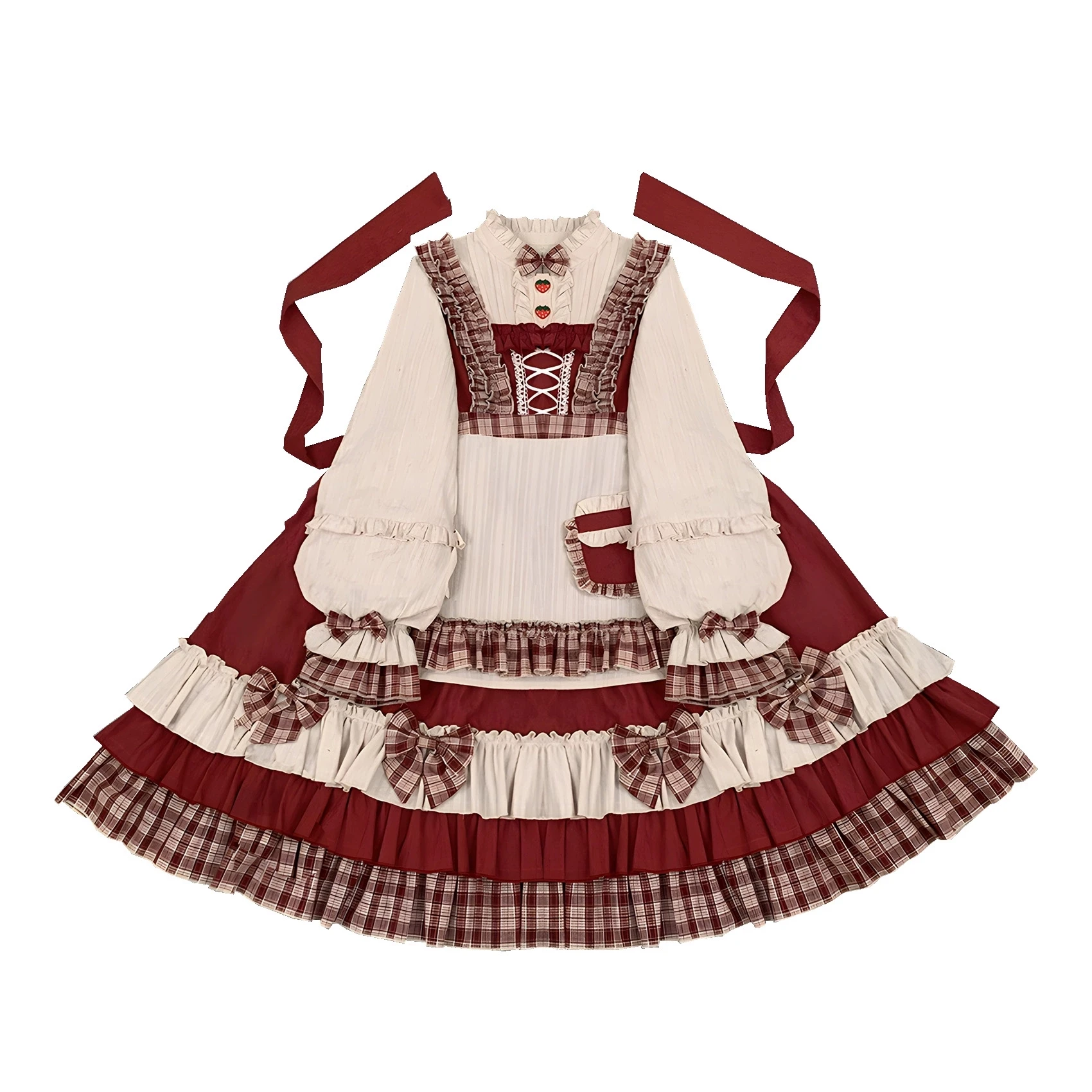 ロリータスタイルのベリー柄ワンピースは、どんなholiday服か？