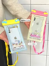 スマホ防水ケース タッチパネル対応 首掛け式 完全防水 エアクッション 水泳 プール ダイビング ラフティング 水遊び