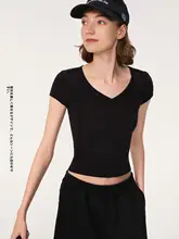 グレー短袖Tシャツ【Vネック・フィット感良好・肌触りの良い素材】