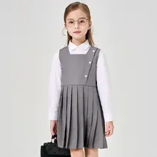 学院風キャミソールドレス【フリルスカート・歌唱用・女児用】（セットアップ対応）