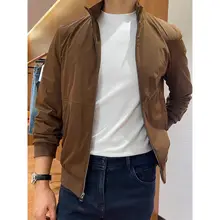 夏用 メンズ 半高ネック コットン Tシャツ【フィット・シンプル・カジュアル】