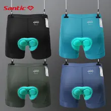 Santic メンズ・ウィメンズ 夏用自転車用通気性ライドショーツ【ロードバイク用・動きやすいデザイン】
