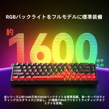 ゲーミング有線メカニカルキーボードとマウス【タマイズ可能・RT対応】（セットアップ対応）