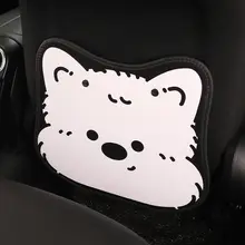 かわいいデザインの自動車用防踢マット【運転席背面用・簡単清掃・耐摩耗】