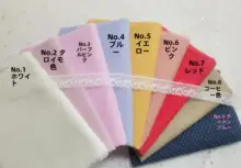 全棉BJD用ドール衣装用生地【手作りDIY・クロス柄】