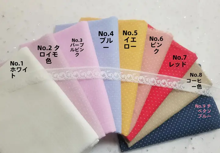 全棉BJD用ドール衣装用生地【手作りDIY・クロス柄】