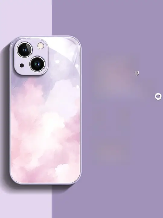 iPhone用皮革調スマホケース【シンプル・クリエイティブデザイン・女性向け】
